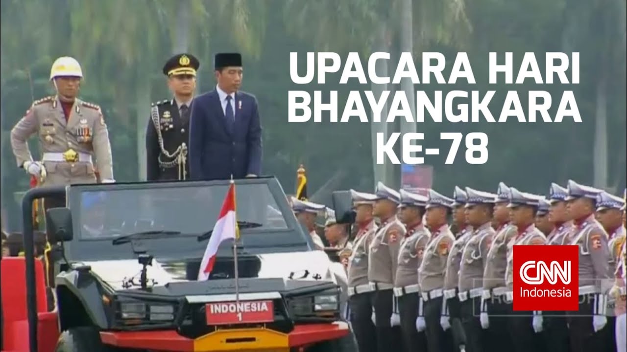 LIVE! Upacara Hari Bhayangkara ke-78
