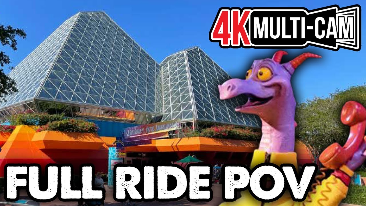 Journey Into Imagination With Figment - Full Ride - 4K Multi-Cam POV