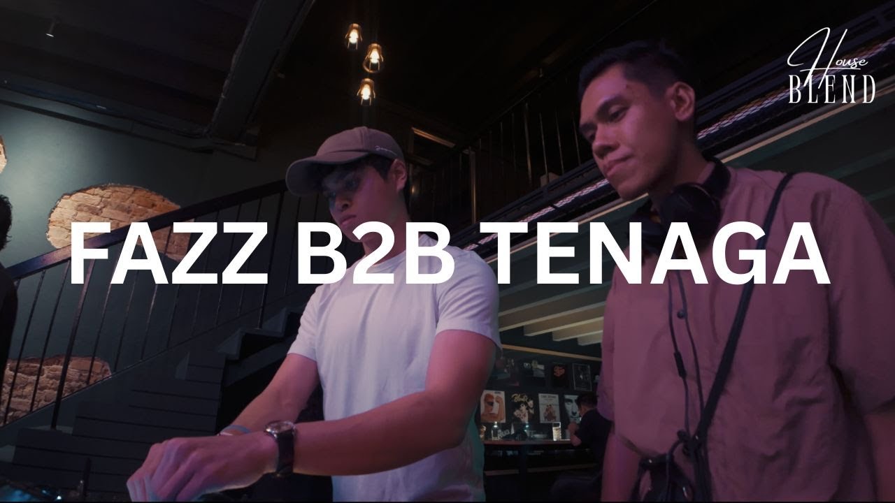 House Blend | Fazz B2B Tenaga | Energetic Tech House Set in Kuala Lumpur