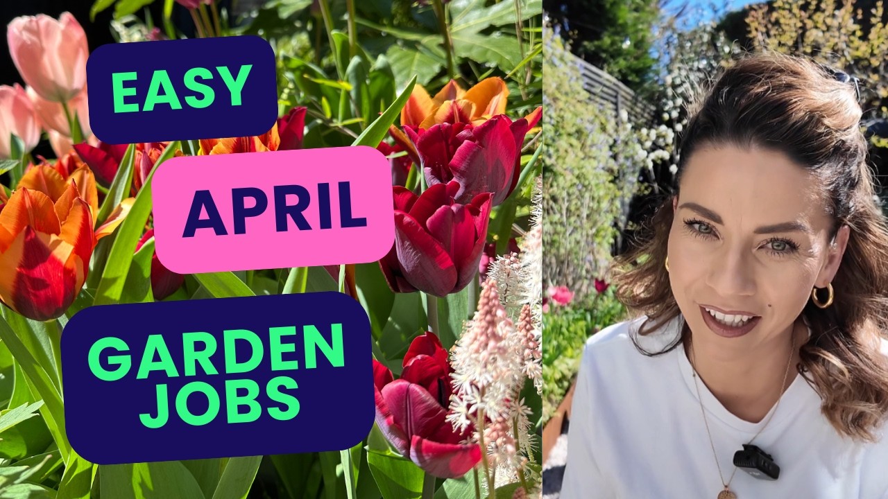 Простые работы в саду на апрель