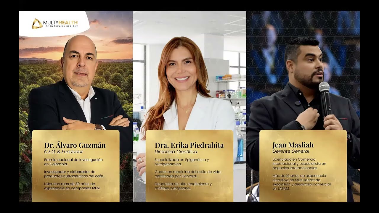 Una Oportunidad en la Industria del Bienestar | Presentación Multyhealth - Nancy Galeano