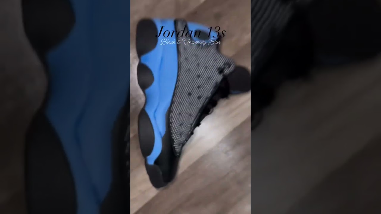Retro 13s in University Blue #Sneakers ✔️🥶 FULL #Review on My Channel 👟🎥 #Nike #Jordans #SNKRS