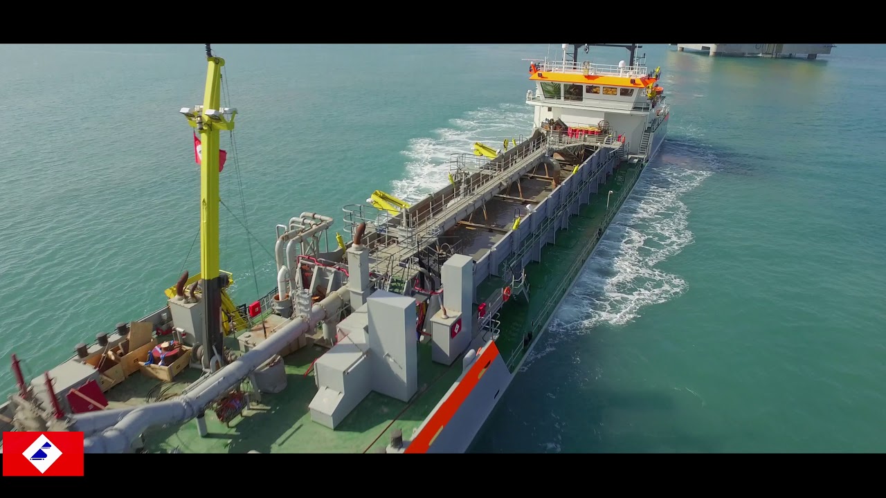 TSHD 'Mahury' Dredging in Ashdod - Israel