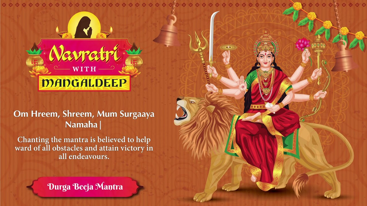 Durga Beeja Mantra - Navratri with Mangaldeep