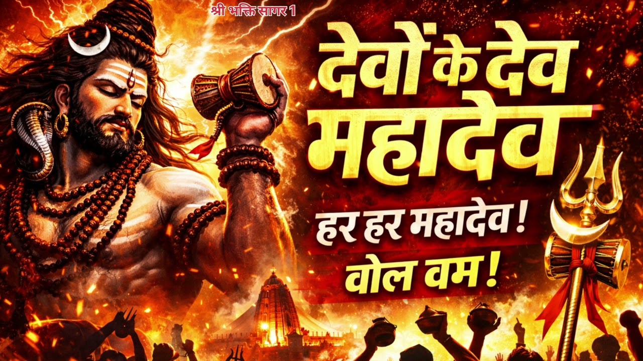 देवों के देव महादेव | Energetic Shiv Bhajan | Har Har Mahadev | Bol Bam Bhakti Song 2026