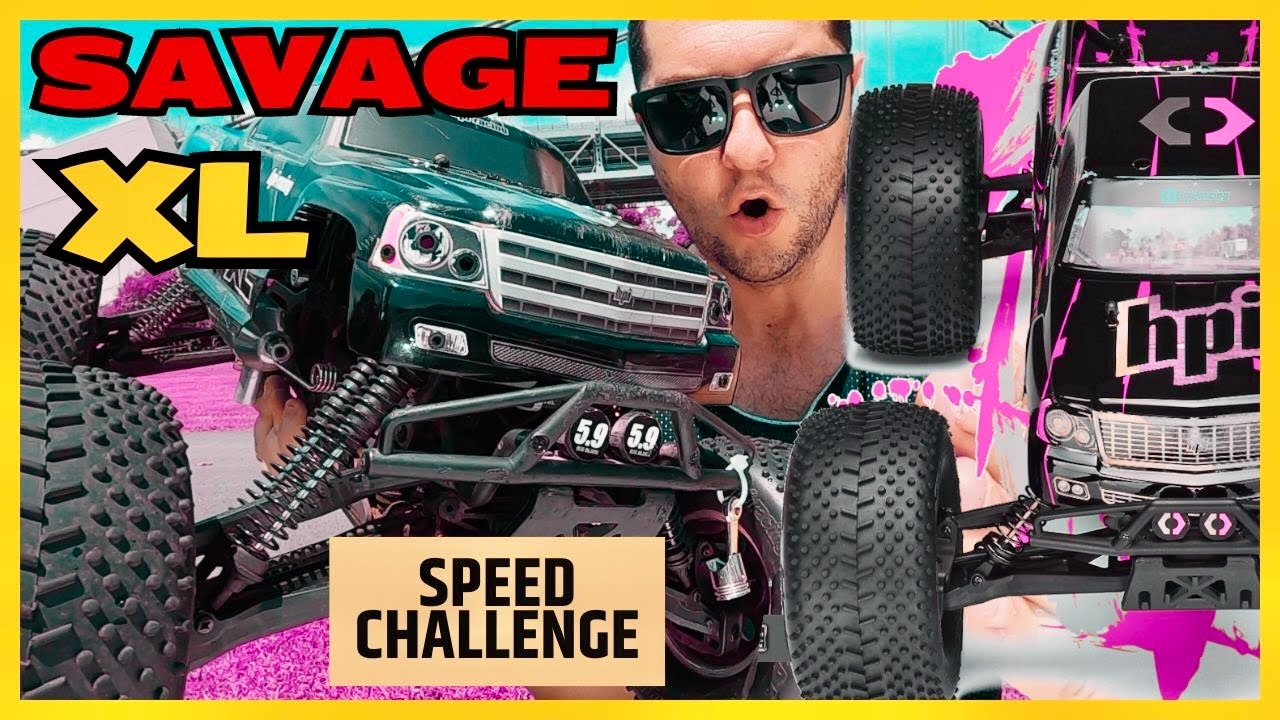 HPI Savage XL K5.9 — Stock Speed ​​Challenge — новая максимальная скорость, позволяющая превзойти...