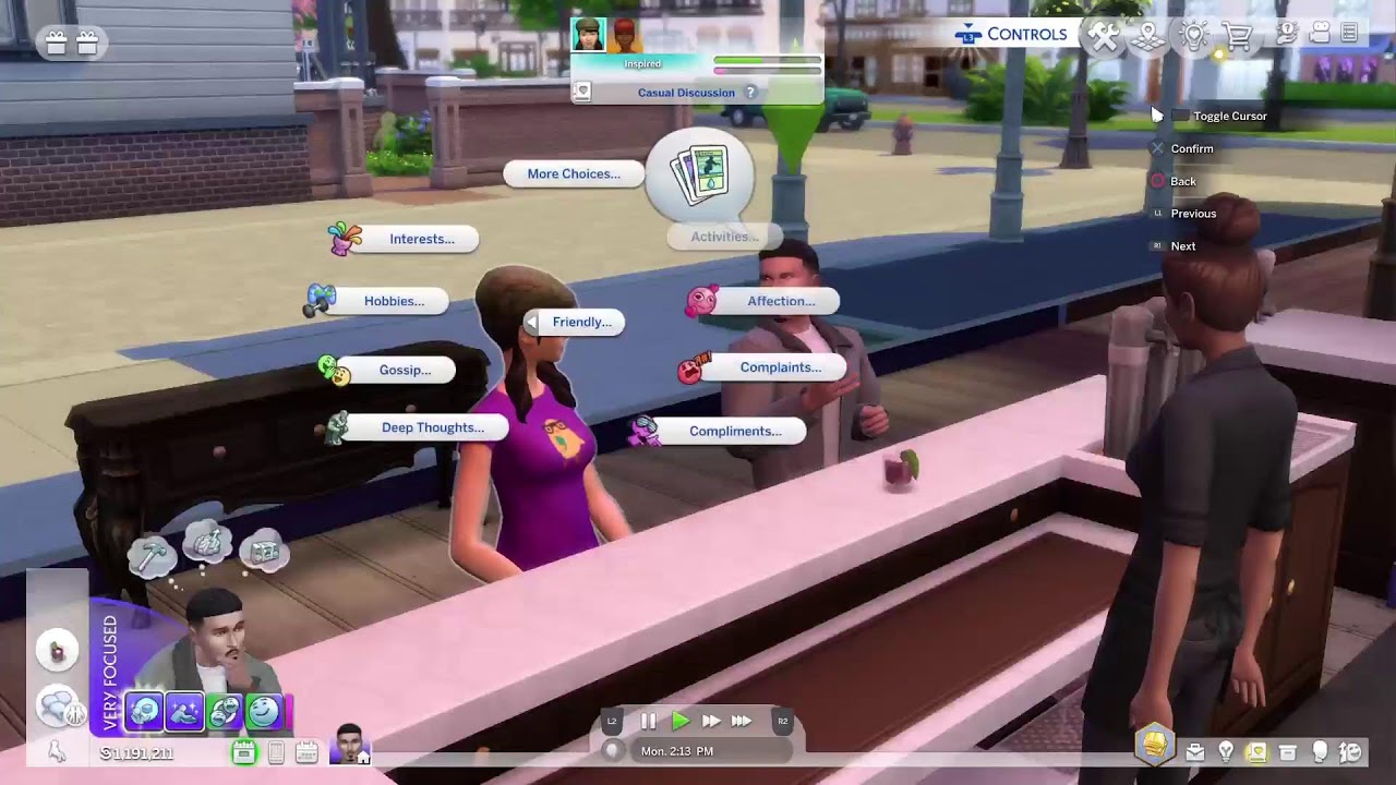 The Sims 4 - Leveling up/making money (PS5)