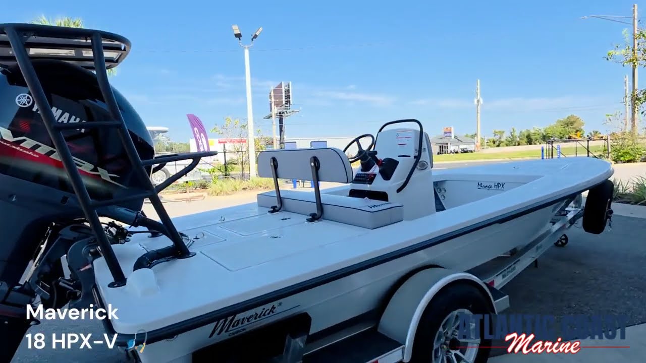 2026 Maverick 18 HPX-V Precision in Every Inch. This isn&rsquo;t just a skiff, it&rsquo;s a weapon for the flats