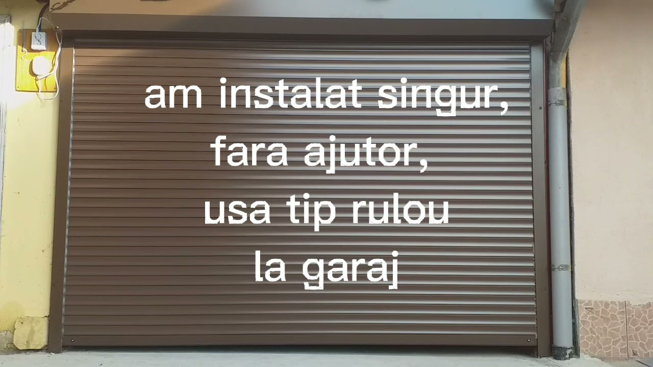 usa garaj tip rulou