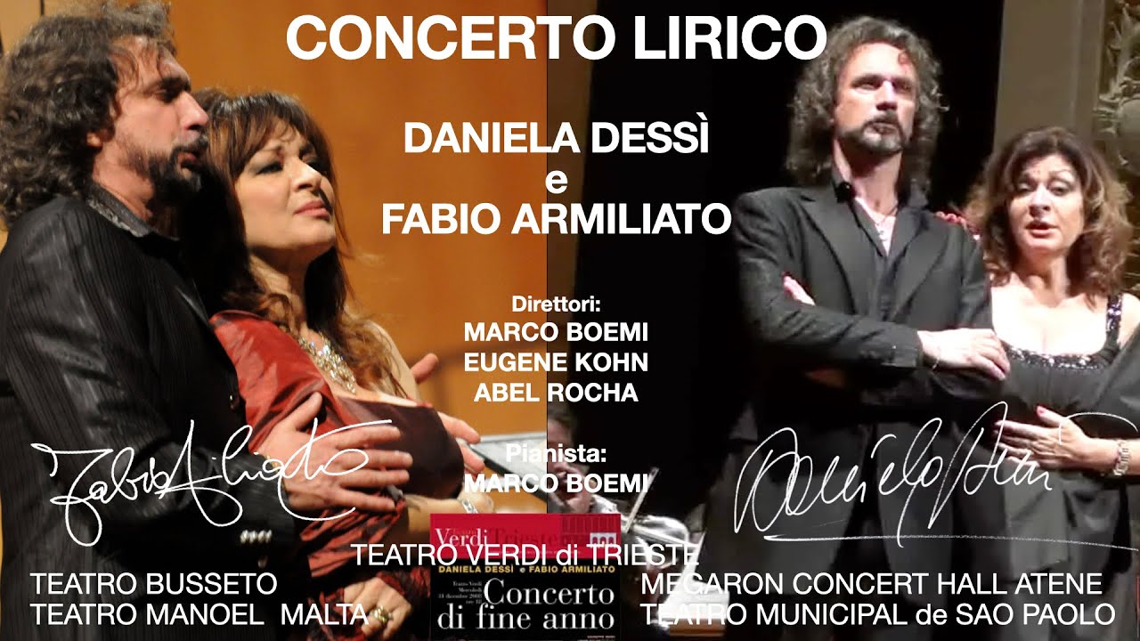 CONCERTO DI AUGURI 1-1-2021 (Daniela Dess&igrave;, sop e Fabio Armiliato, ten)