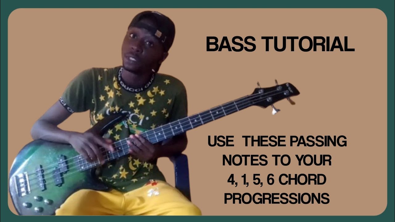 Use these Passing notes to your 4, 1, 5, 6 chord progression