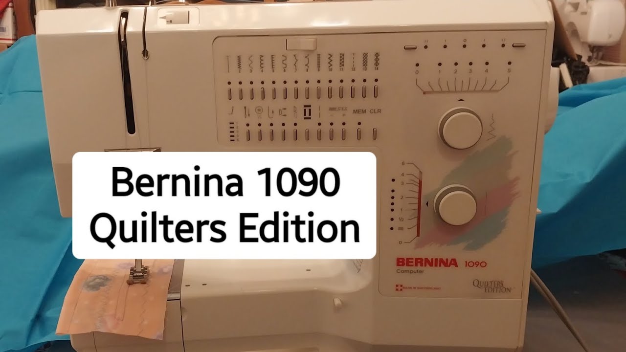 Bernina 1090 Computer Sewing Machine @Jacqueline Jaroffaith #sewingmachine
