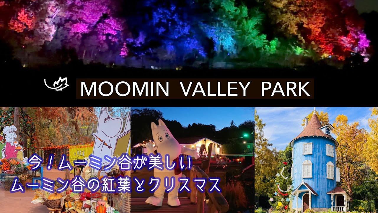 《2025冬🎄ムーミン谷の風景が美しい/紅葉/クリスマス/MOOMIN VALLEY PARK》