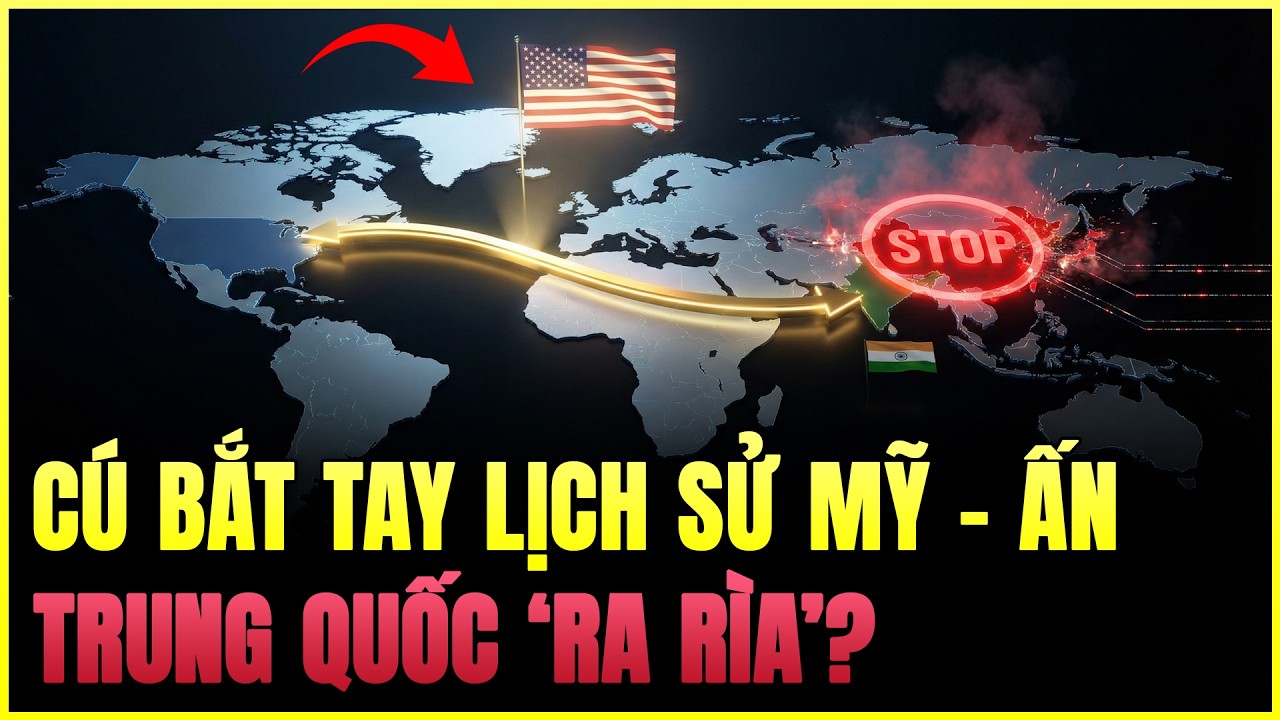 Cú Bắt Tay Lịch Sử Hoa Kỳ - Ấn Độ: Trung Quốc 