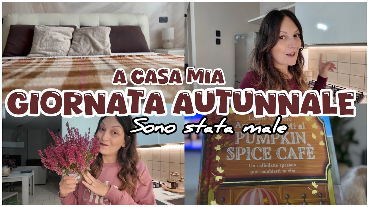 🍂VLOG CASALINGO|| CASA, SPESA 🛒| CURA DELLA CASA| NUOVA PIANTINA| Sono stata male 🤒