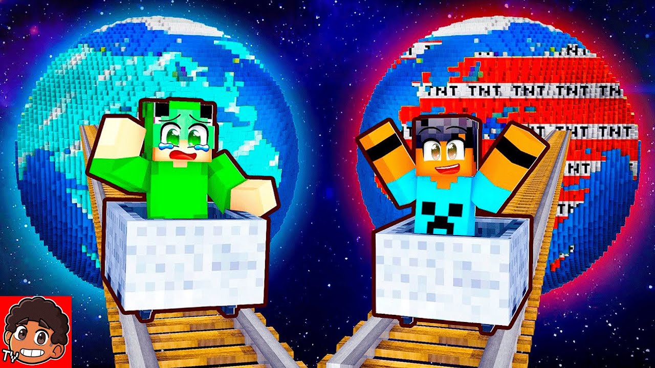 PRECISO ESCOLHER O PLANETA CERTO NO MINECRAFT
