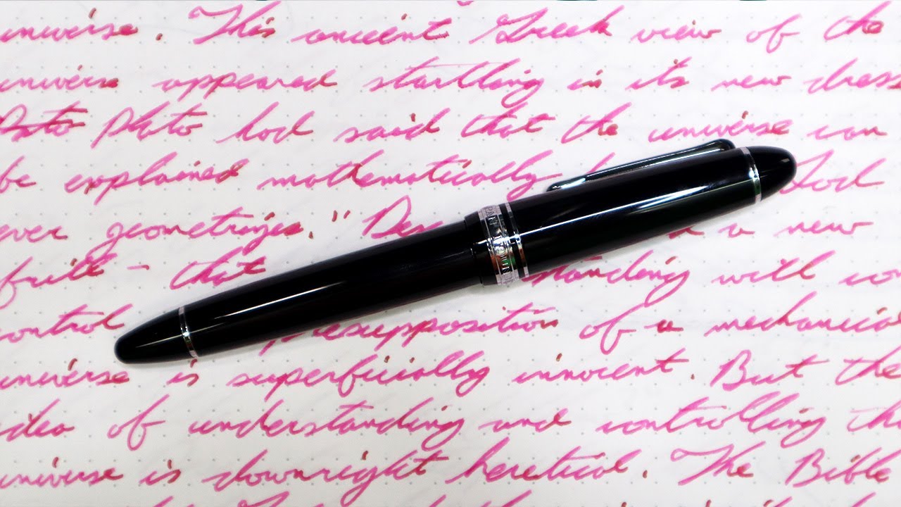 Sailor 1911 Large Zoom Nib Fountain Pen Ink #fountainpenink #fountainpens