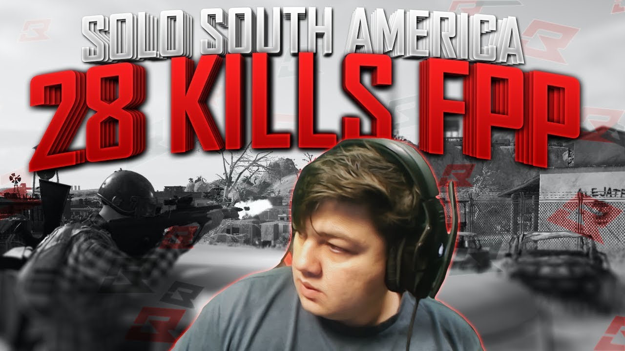 PUBG KILL RECORD FPP SA - 28 KILLS MIRAMAR - FULL GAME