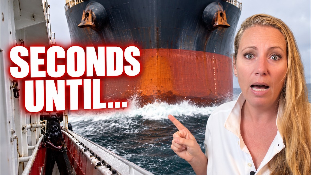 Dramatic Collision in the Singapore Strait &mdash; NO WAY OUT