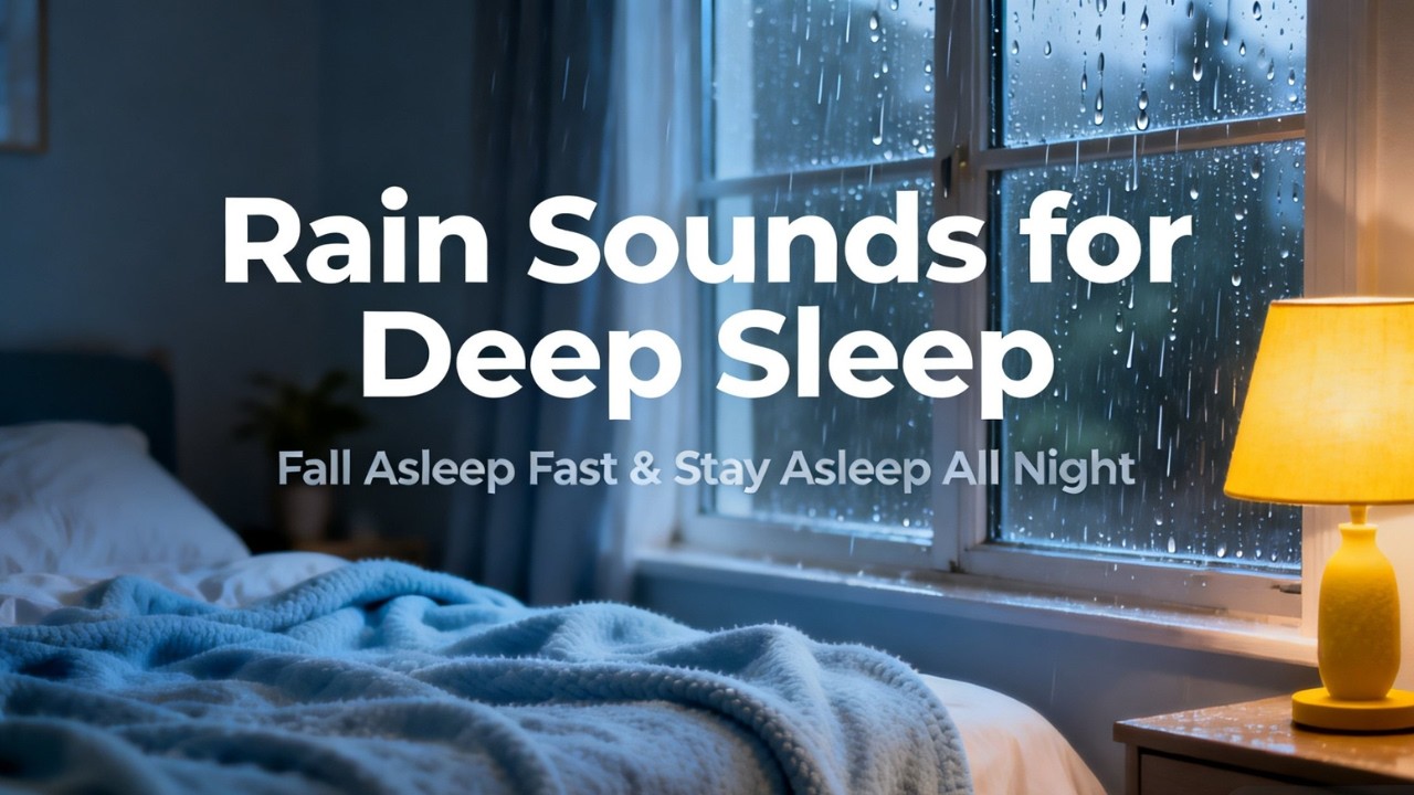 Heavy Rain Sounds for Deep Sleep #RainSounds#SleepSounds#Relaxation