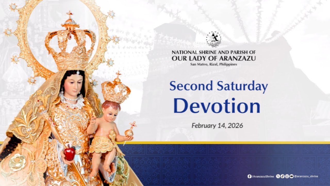 WATCH: Second Saturday Devotion to Our Lady of Aranzazu
