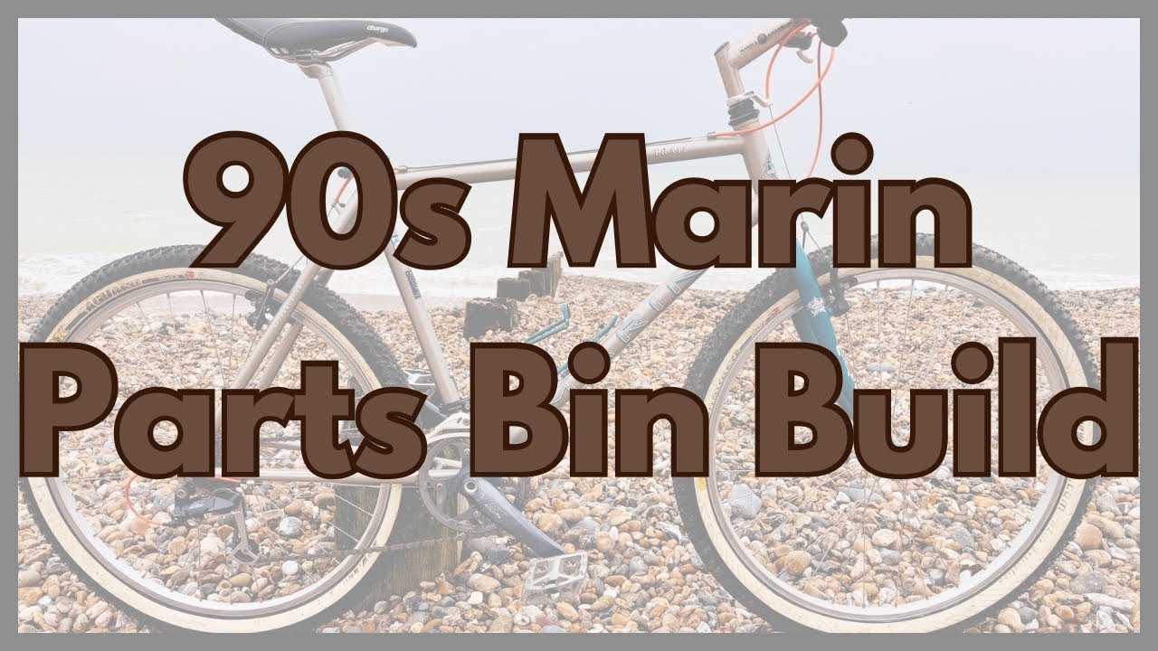 Retro MTB 1995 Marin Bobcat Trail parts bin build