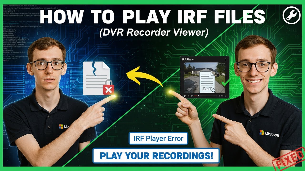 How to Play IRF Files (Surveillance)