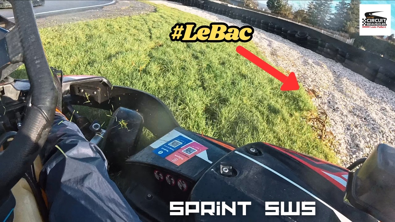 Étude scientifique du bac de graviers ! | Sprint SWS Karting Beausoleil Laval