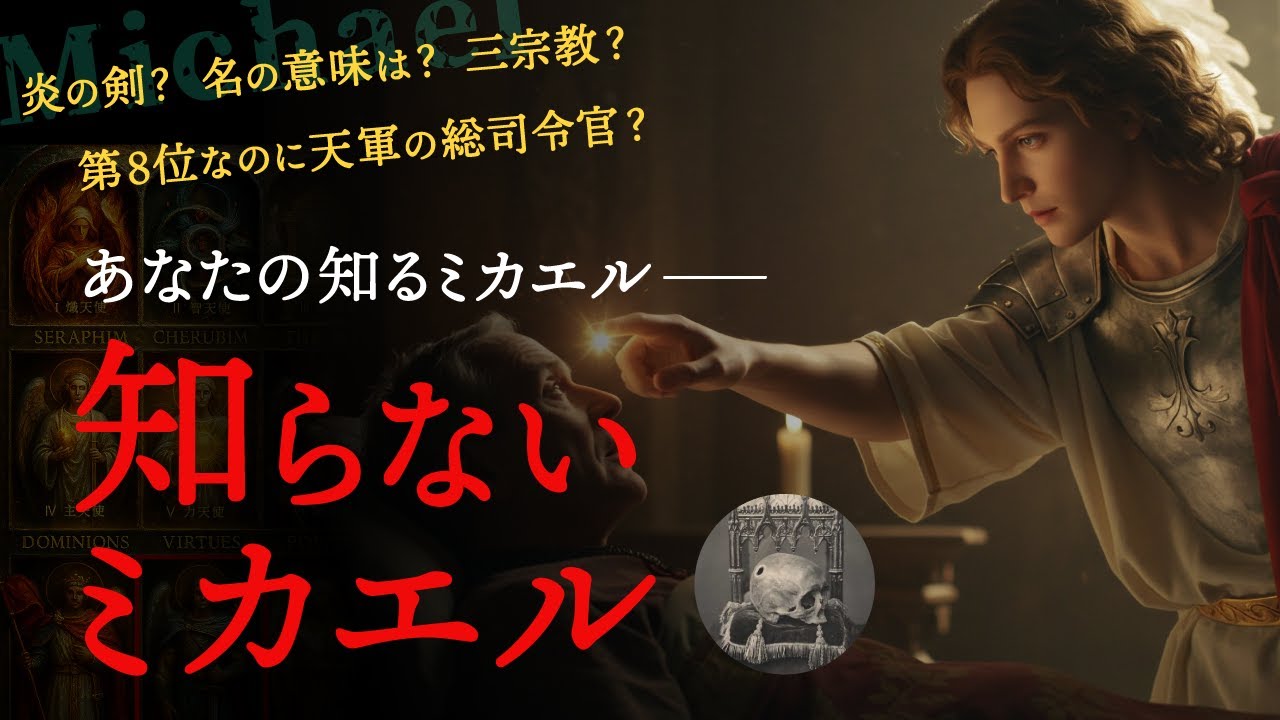 【謎】大天使ミカエルの役割と名前の意味： 堕天使ルシファー（サタン）を打ち破った鬨の声とは？