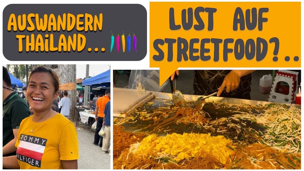 Streetfood in Thailand..Walkingstreet Saraphi, ein echter Geheimtipp  · Thailand I VLOG 25