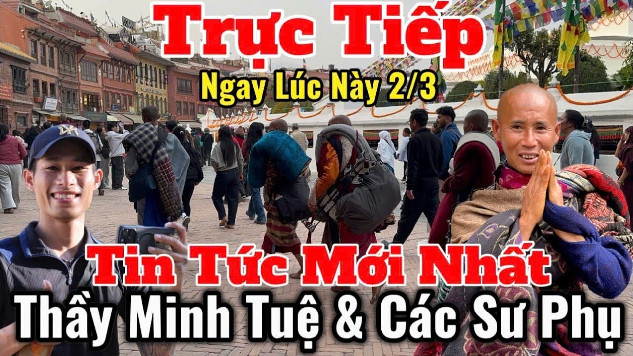 Trực Tiếp Tin Tức Mới Nhất Thầy Minh Tuệ & Các Sư Phụ 2/3 | Có Gì Mới Hôm Nay Nơi An Trú #suminhtue