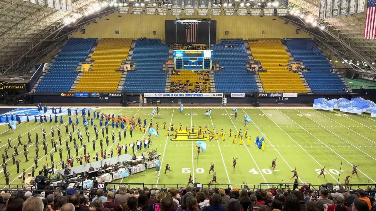 Lafayette High School Marching Band - FOUR NATIONS // Finals Performance