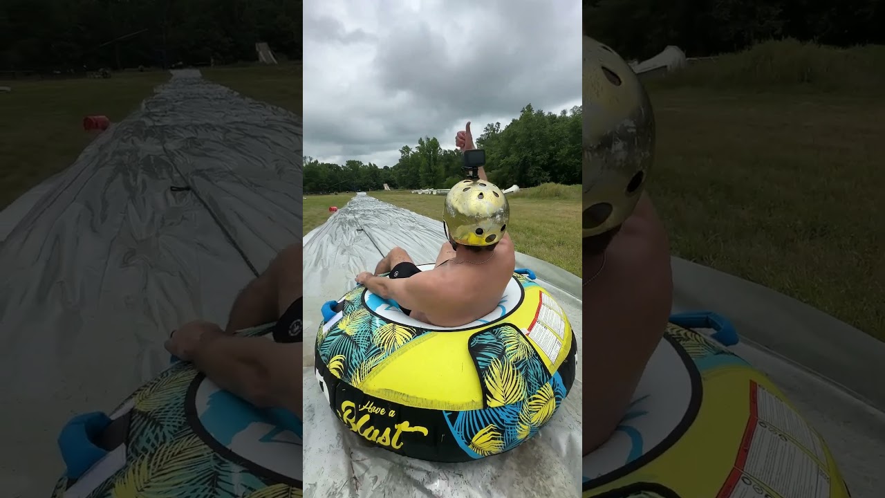 100 MPH Slip n Slide Gone Wrong
