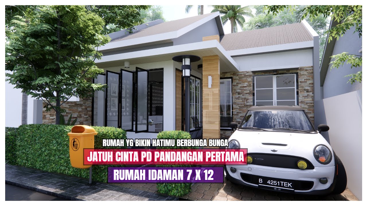Hati Yg Berbunga Pada Pandangan Pertama - Rumah 7x12 yang bikin km jatuh hati sejak pertama x lihat