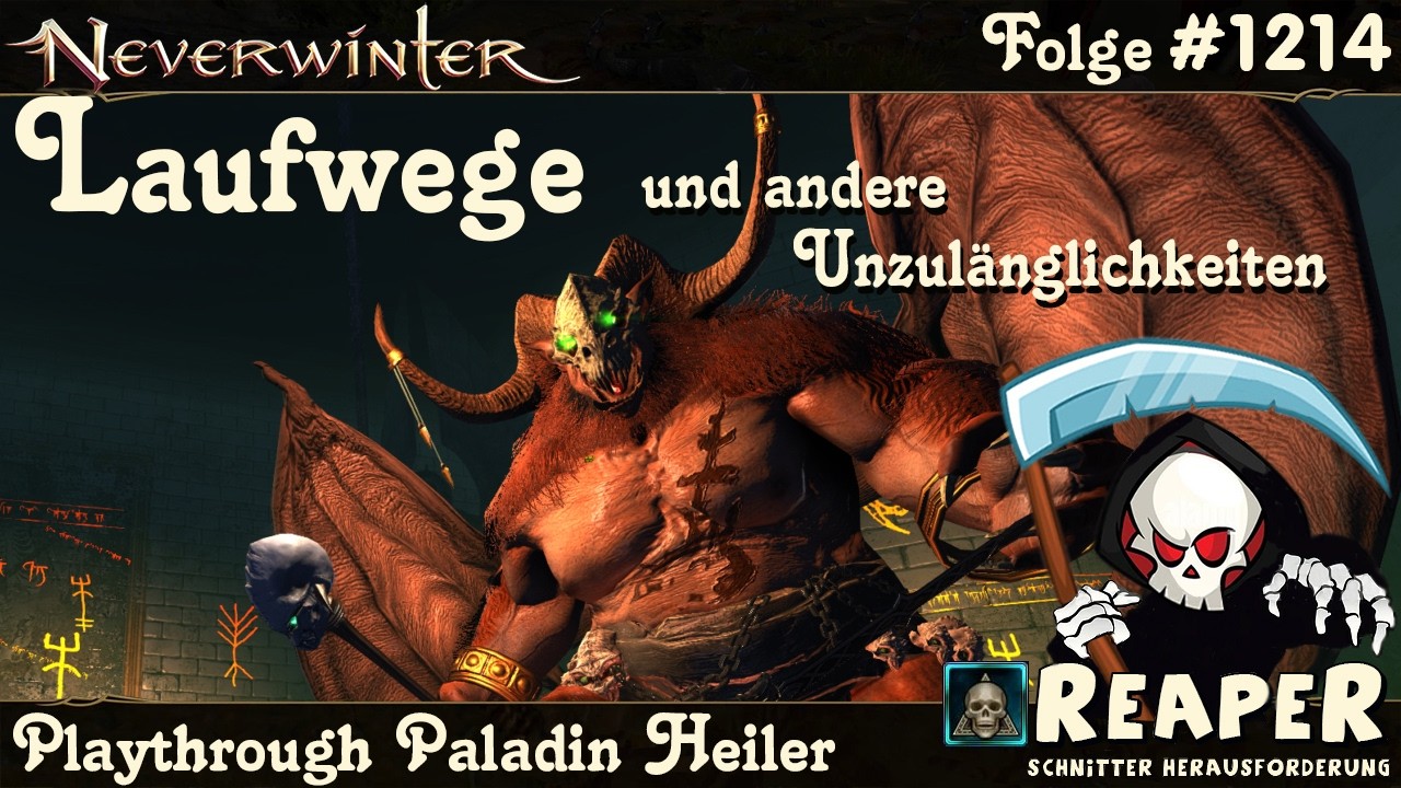NEVERWINTER #1214 Burg Never - Schnitter Herausforderung - Paladin Heiler Let’s Play PS4/PS5 deutsch
