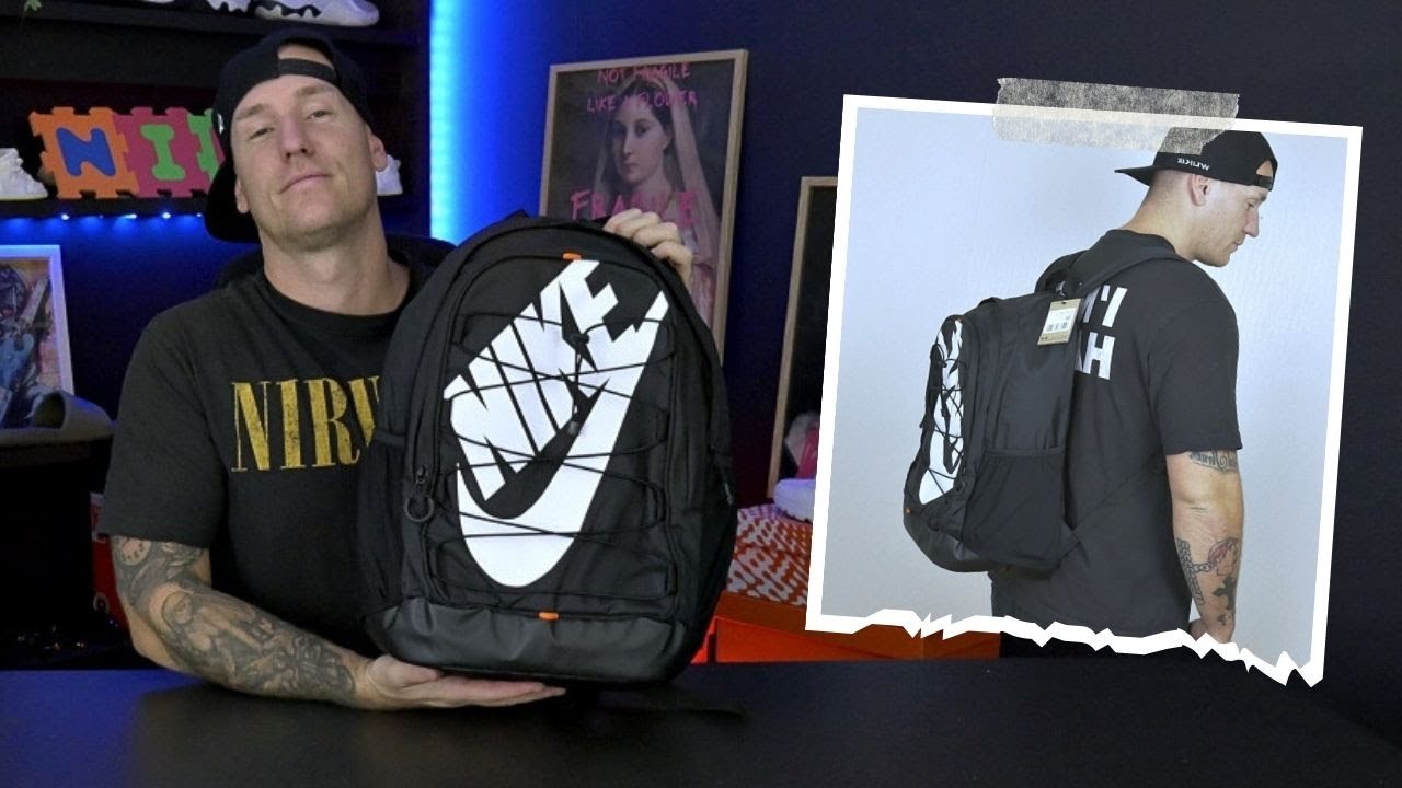 Распаковка/обзор нового рюкзака Nike Hayward (на теле)