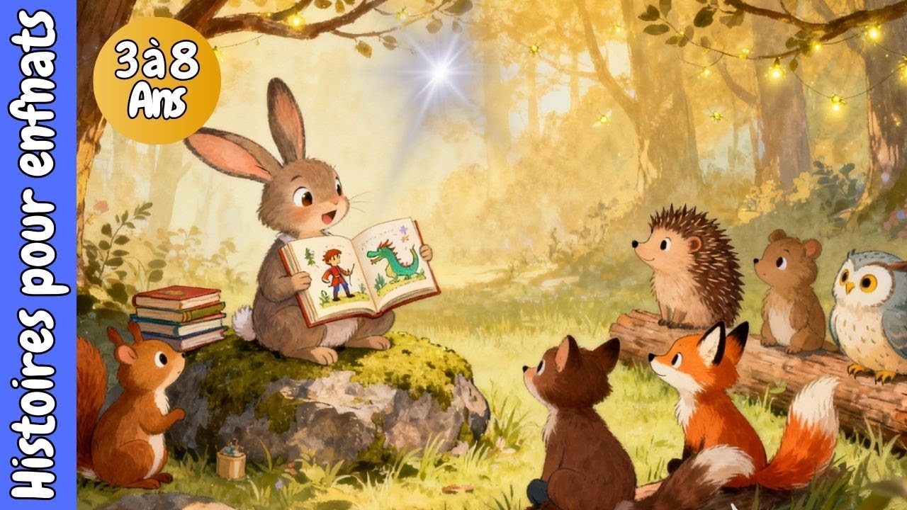 Le Petit Lapin Noé : Une Aventure Magique dans la Forêt 🌟 Conte pour Enfants
