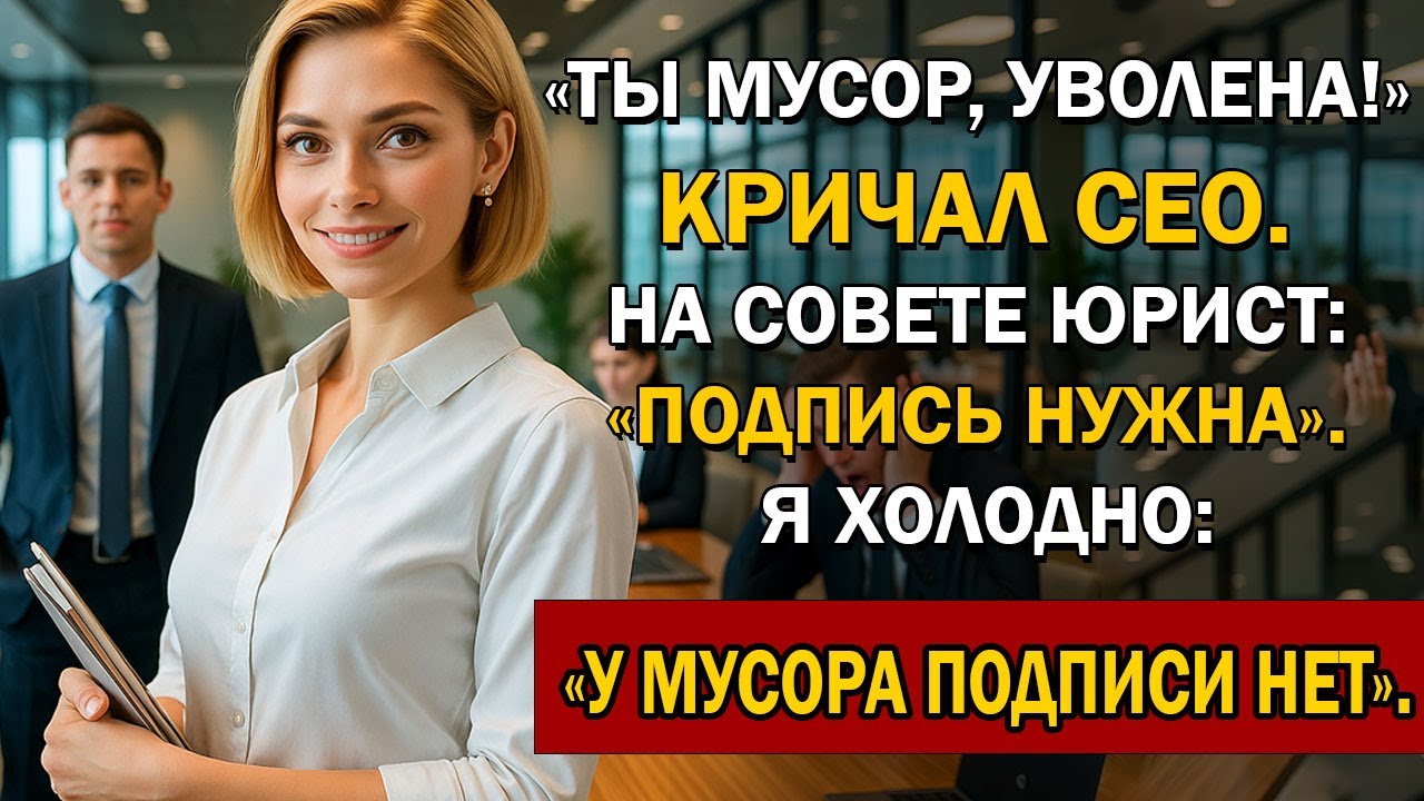 «МЕНЯ НАЗВАЛИ МУСОРОМ». Я молчал, но сорвал их сделку на 4,1 миллиарда. Реальная история.