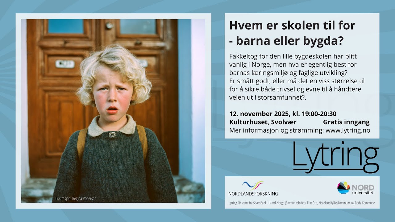 Hvem er skolen til for – barna eller bygda?