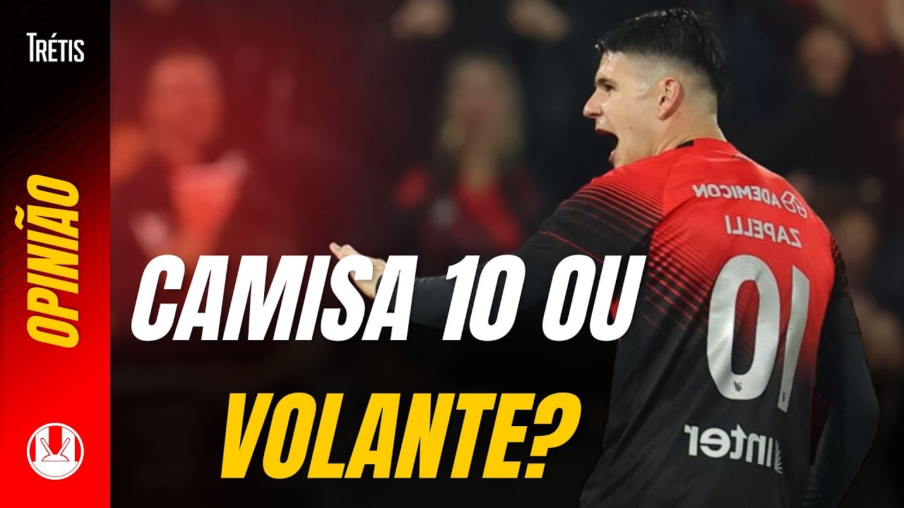 Qual deve ser o posicionamento de Bruno Zapelli no meio campo do Athletico?