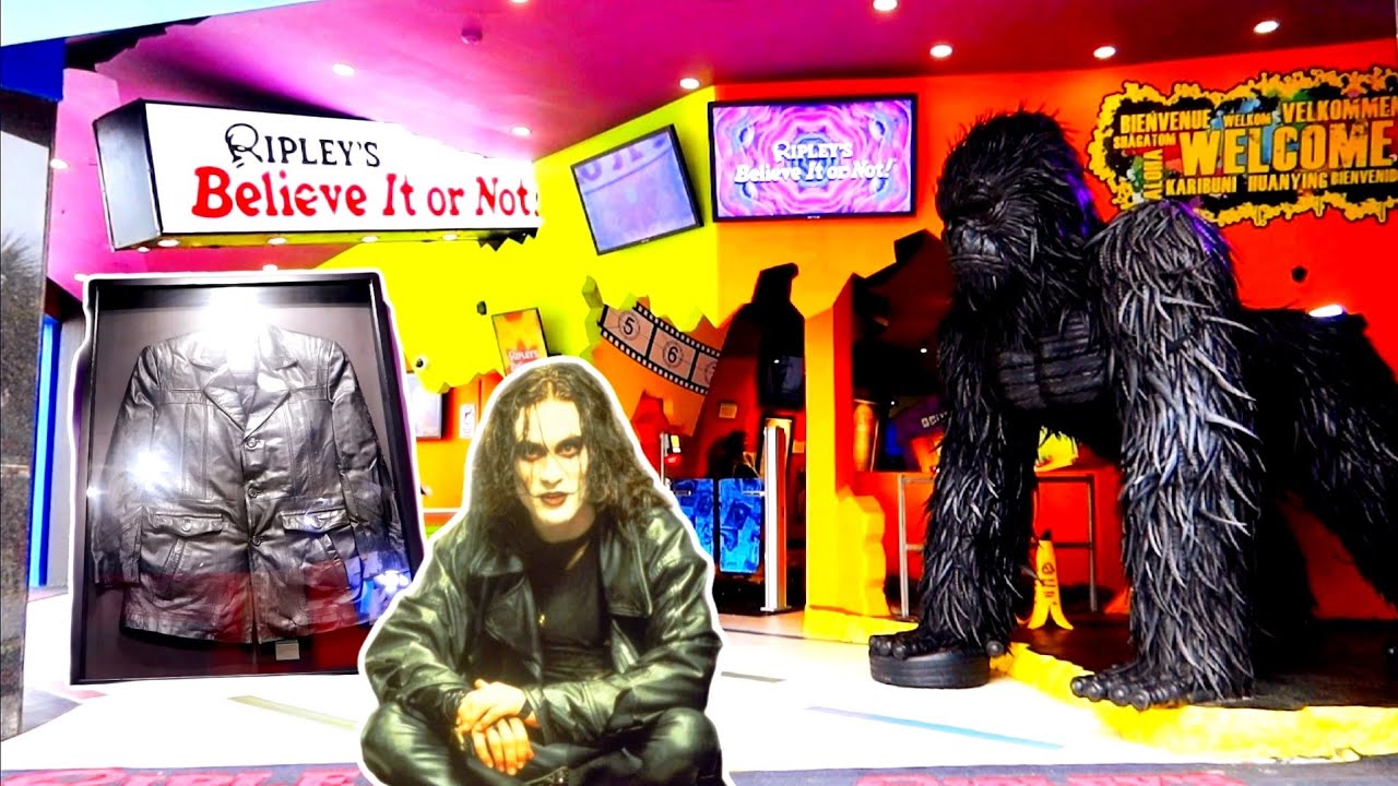 Brandon Lee's THE CROW Jacket & More Odddities at RIPLEY's BELIEVE IT OR NOT!