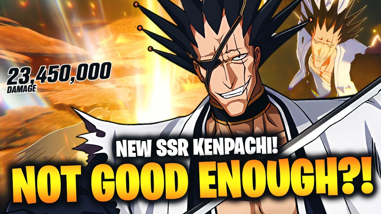 DISAPPOINTING?! NEW SSR KENDO KENPACHI IS OVERPOWERED IN BLEACH: SOUL RESONANCE! (Kenpachi Gameplay)