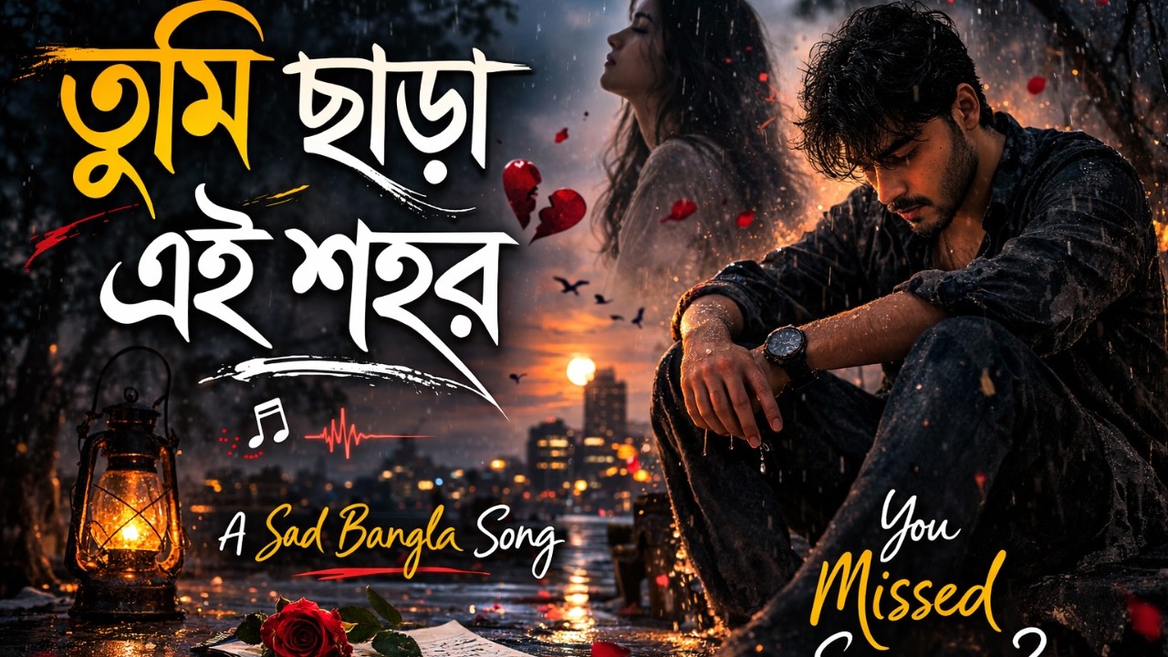 তুমি ছাড়া এই শহর | Tumi Chara Ei Sahare | Bangla Sad Song | MR Creator Bangla