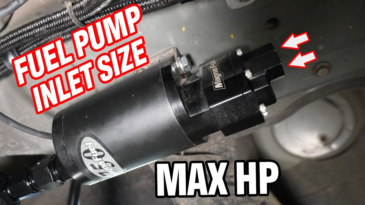 Tech Tip Tuesday: Fuel Pump Inlet Size... It Matters!