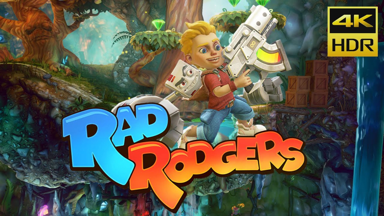 Rad Rodgers • 4K HDR Gameplay • PS4 on PS5