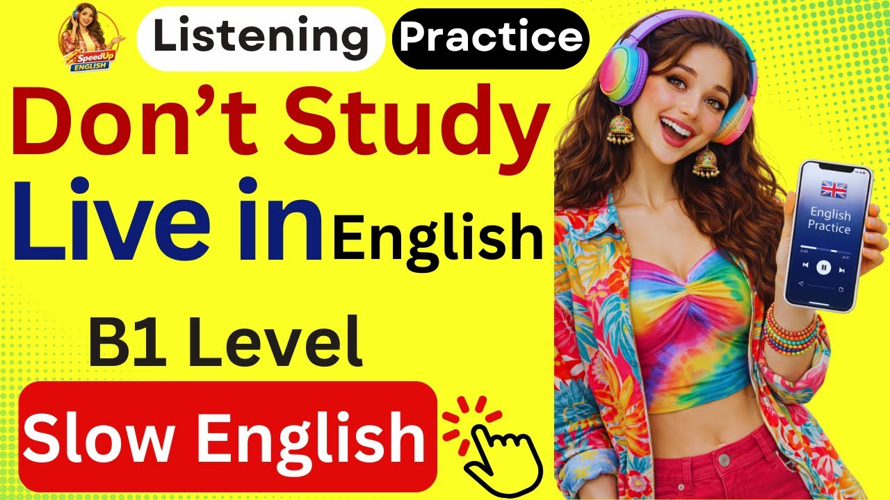 B1 English Listening Practice｜Learn to Speak English Easily and Fluently｜Slow English Podcast