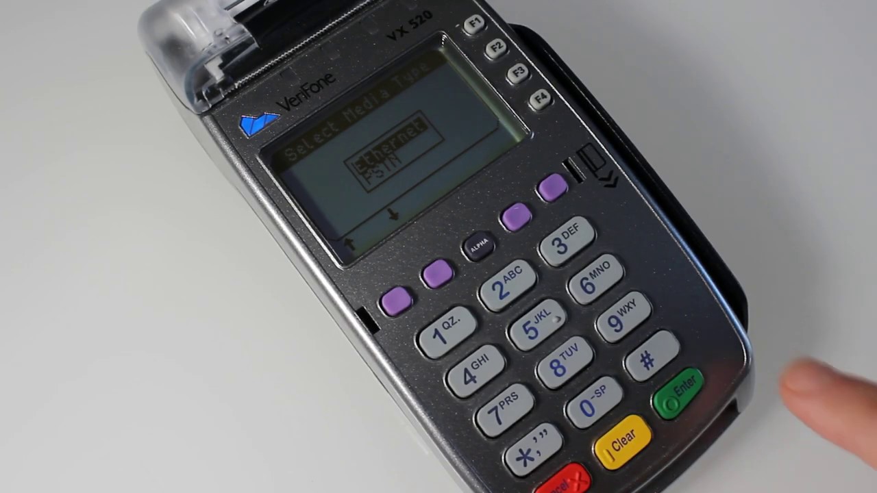 VX520 Ethernet (IP) Connection Set Up