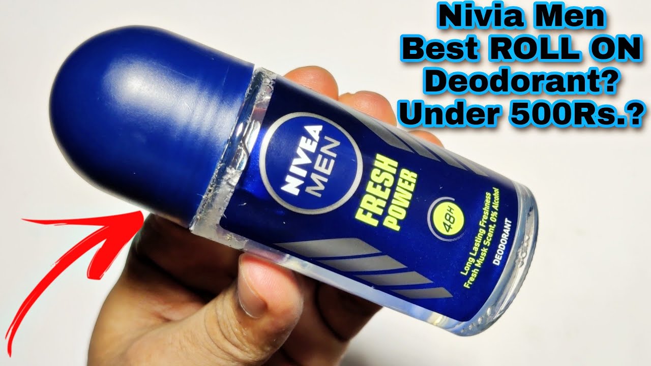 Nivea Men Fresh Power 48hrs Roll On Deodorant | Price, Longevity | Deodorant Lasts For 48 Hours?