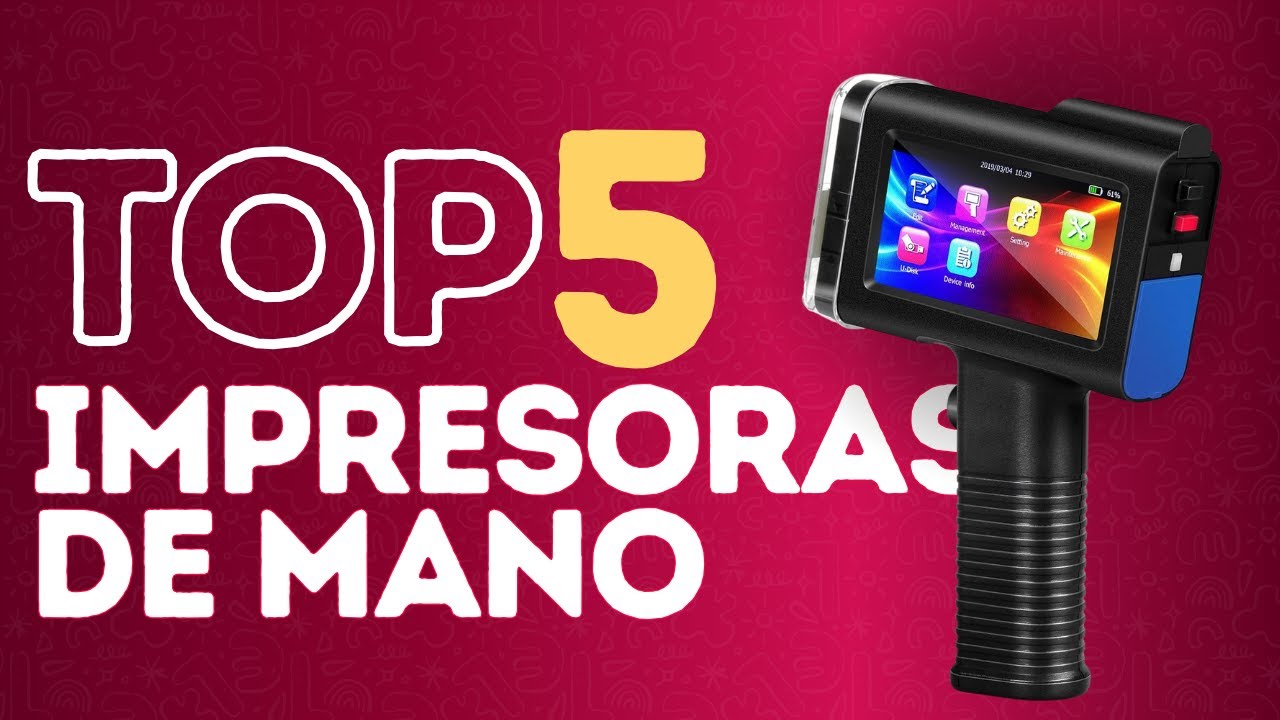 Mejores IMPRESORAS DE MANO EN 2026 | Portátiles