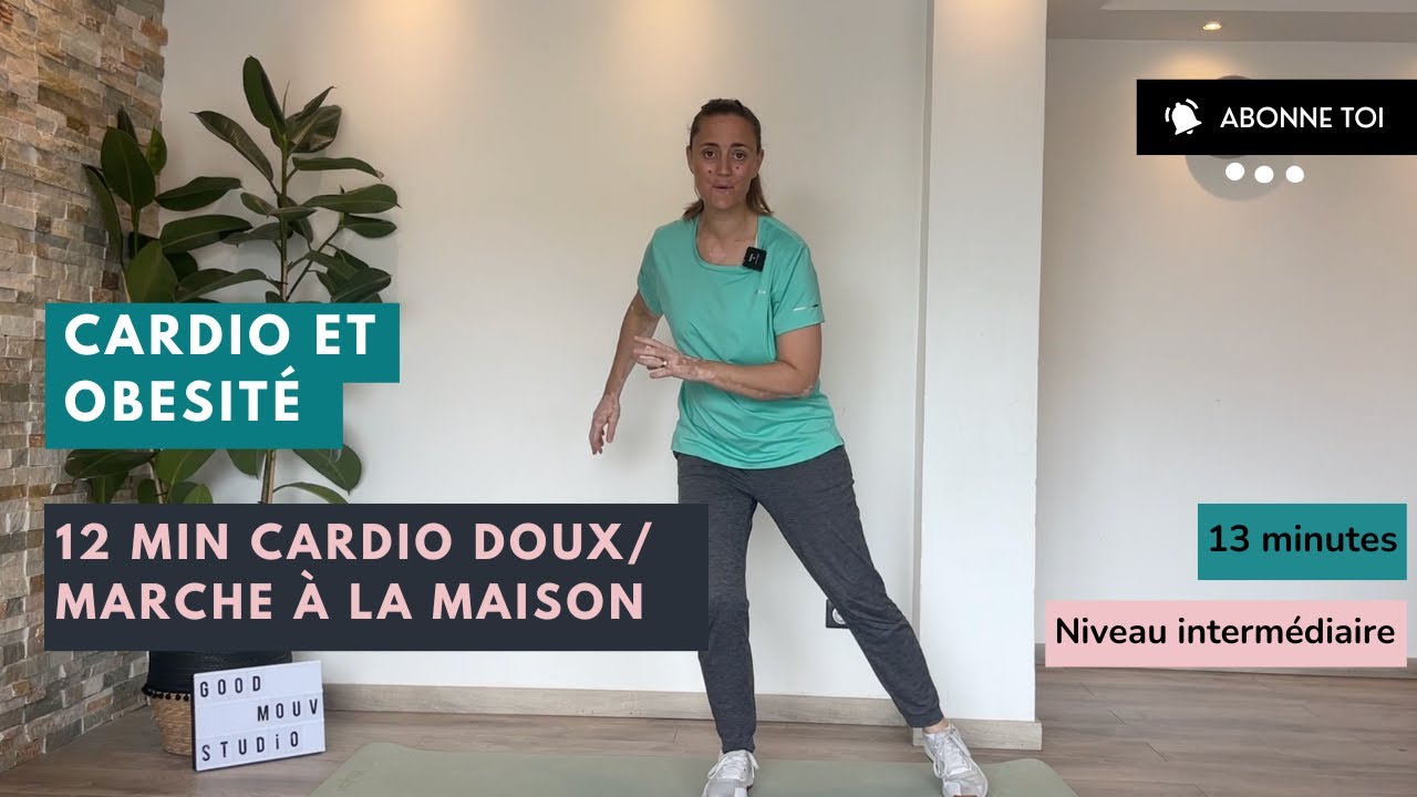Cardio Doux à la Maison : Marche Active Sans Douleur pour l’Obésité